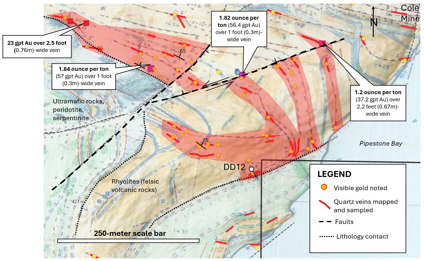 Cole South Target Map